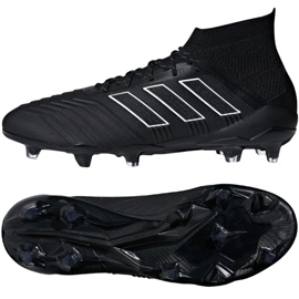 Chaussures de foot Adidas Predator 18.1 Fg M DB2038 noir noir