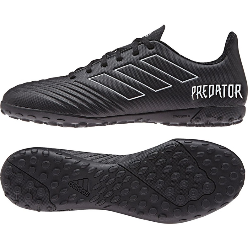 Chaussures de football Adidas Predator Tango 18.4 Tf M DB2140 le noir le noir