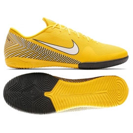 Chaussures de football Nike Mercurial Vapor 12 Academy Neymar Ic Jr AO3122-710 jaune jaune