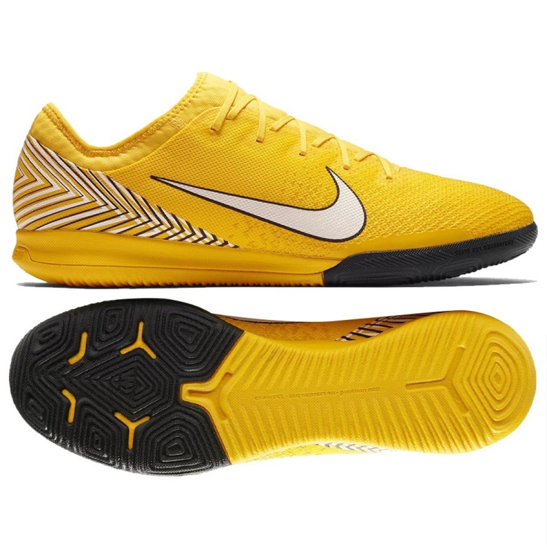 Chaussures de football Nike Mercurial Vapor 12 Neymar Pro Ic M AO4496-710 multicolore jaune Chaussures de football Nike Mercurial Vapor 12 Neymar Pro Ic M AO4496-710 multicolore jaune