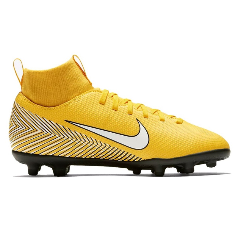 Chaussures de football Nike Mercurial Superfly 6 Club Neymar Mg Jr AO2888-710 multicolore jaune Chaussures de football Nike Mercurial Superfly 6 Club Neymar Mg Jr AO2888-710 multicolore jaune