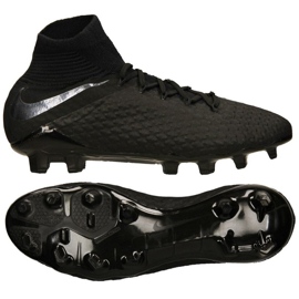 Chaussures de football Nike Hypervenom Phantom 3 Pro Df Fg M AJ3802-001 noir noir