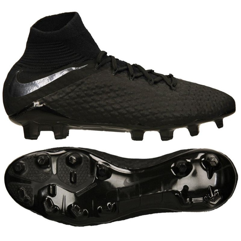 Chaussures de football Nike Hypervenom Phantom 3 Pro Df Fg M AJ3802-001 le noir le noir