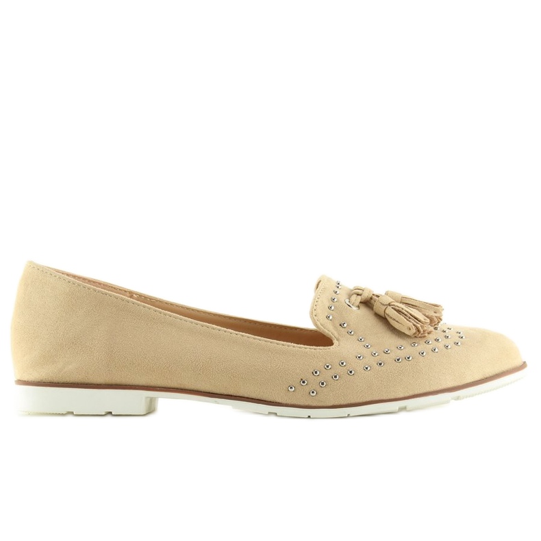 Mocassins femme beiges 22-05 Beige Mocassins femme beiges 22-05 Beige