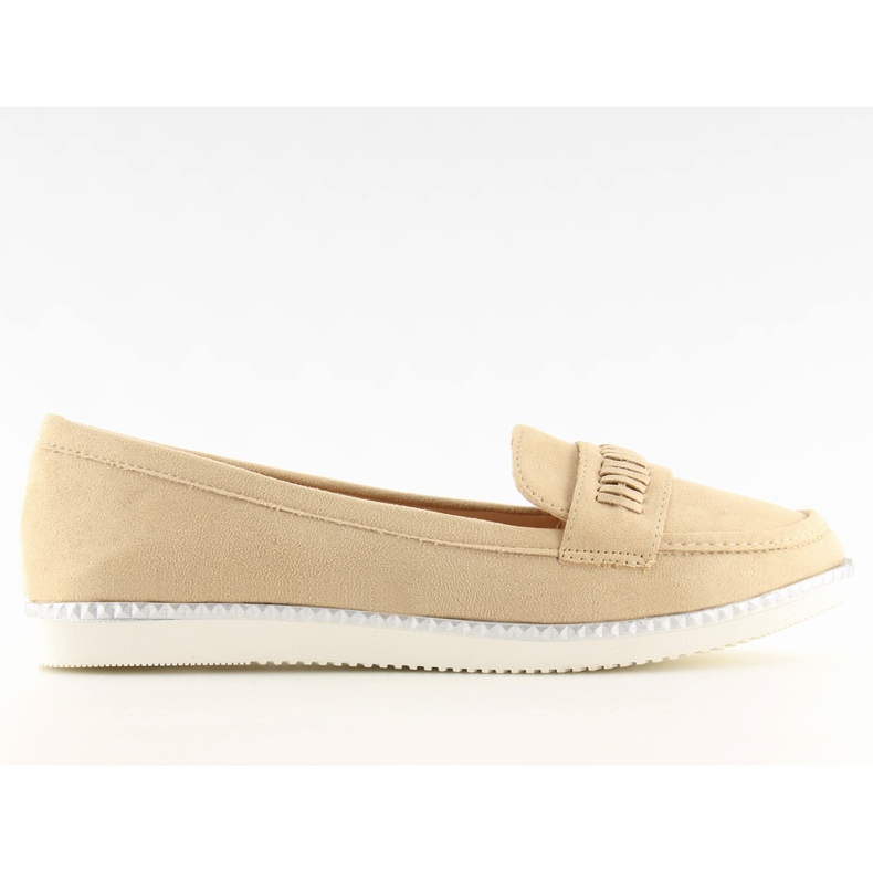 Mocassins femme beiges 22-07 Beige Mocassins femme beiges 22-07 Beige