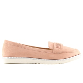 Mocassins femme rose 22-07 Rose