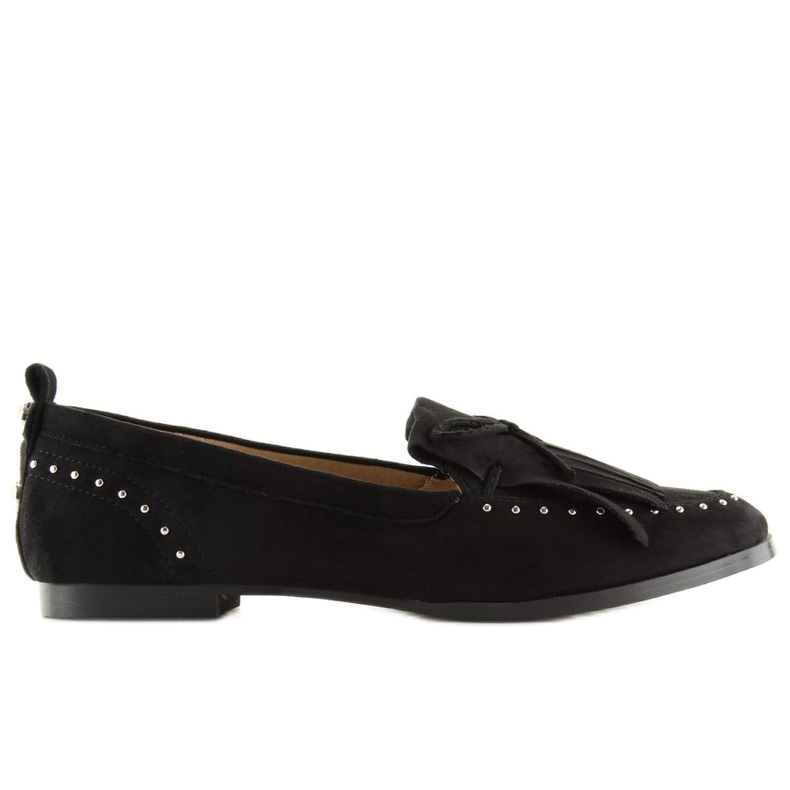 Noir Mocassins femme noirs G242 Noir le noir