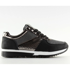 Chaussures de sport femme noires N007 noir