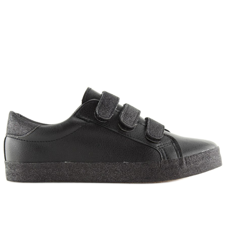 Baskets noires à velcro XL10P noires le noir Baskets noires à velcro XL10P noires le noir