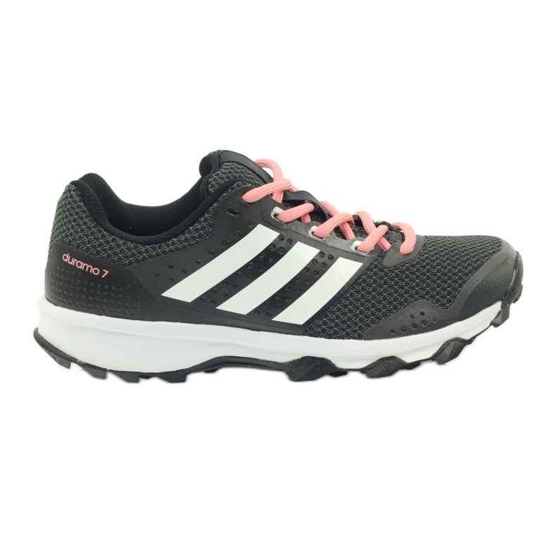 Chaussures de course adidas Duramo 7 Trail W le noir rose gris