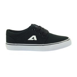 American Club Baskets américaines baskets chaussures pour enfants noir