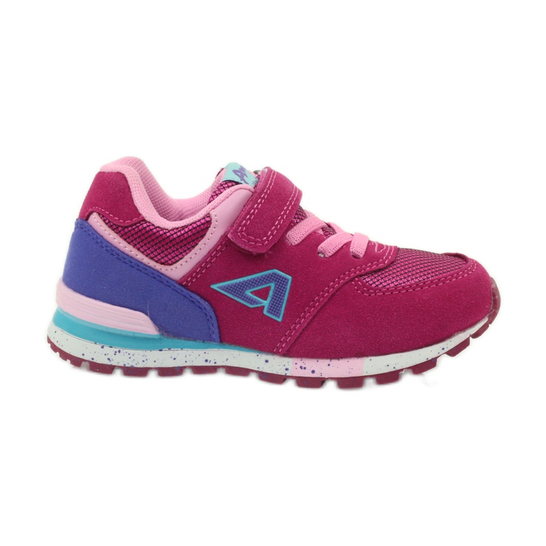 American Club Chaussures de sport américaines ADI pour enfants 15110 rose