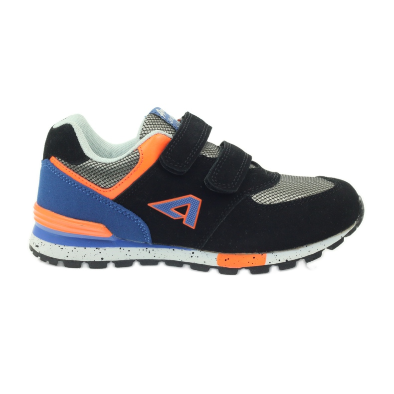 American Club American ADI chaussures de sport pour enfants 15110 noir le noir