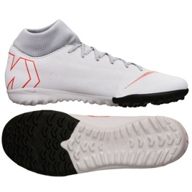 Chaussures de football Nike Mercurial SuperflyX 6 Academy Tf M AH7370-060 multicolore blanc