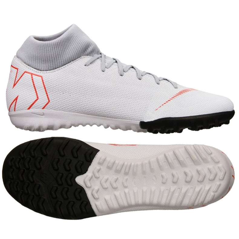 Chaussures de football Nike Mercurial SuperflyX 6 Academy Tf M AH7370-060 multicolore blanche