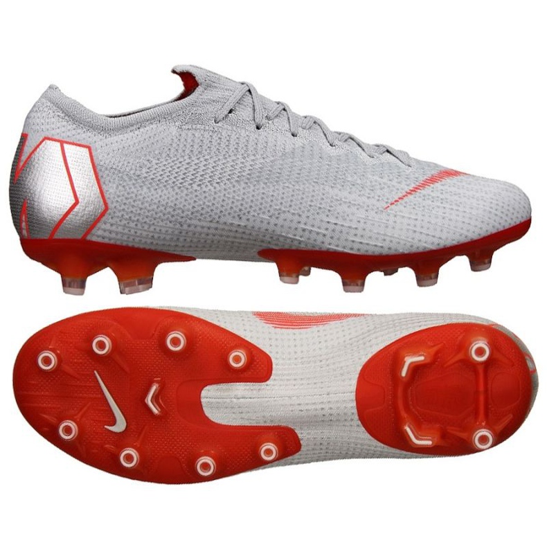 Chaussures de football Nike Mercurial Vapor 12 Elite AG Pro M AH7379-060 gris