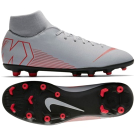 Chaussures de football Nike Mercurial Superfly 6 Club Mg M AH7363-060 multicolore gris
