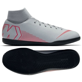 Chaussures d'intérieur Nike Mercurial Superfly 6 Club Ic M AH7371-060 multicolore blanche