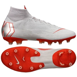 Chaussures de football Nike Mercurial Superfly 6 Elite Ag Pro M AH7377-060 blanc blanc