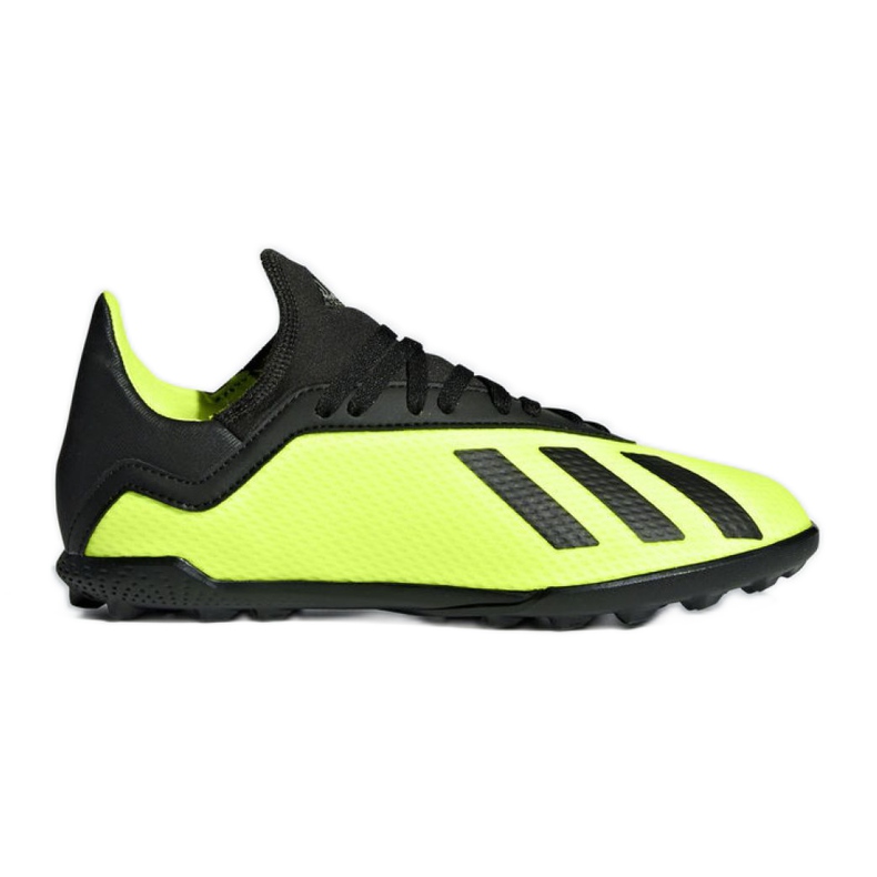 Chaussures de foot Adidas X Tango 18.3 Tf Jr DB2423 multicolore jaune