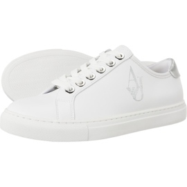 Armani Jeans Baskets tissées 7P610-00010 blanc