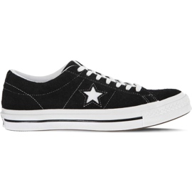 Converse One Star '74 Premium Suede Black noir