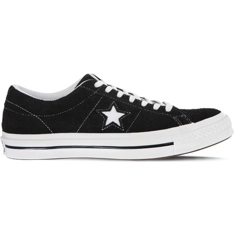 Converse One Star '74 Premium Suede Black le noir Converse One Star '74 Premium Suede Black le noir