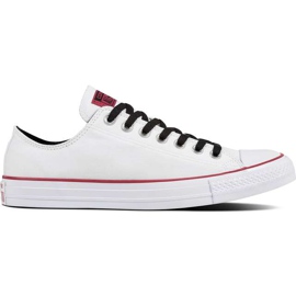 Converse Chuck Taylor All Star Collegiate Couleur Blanc Rose Pop Blanc blanche