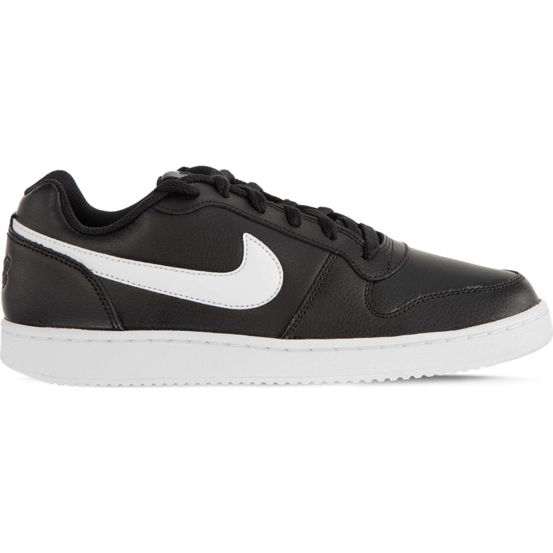 Nike Ebernon Low 002 Noir Blanc blanche le noir