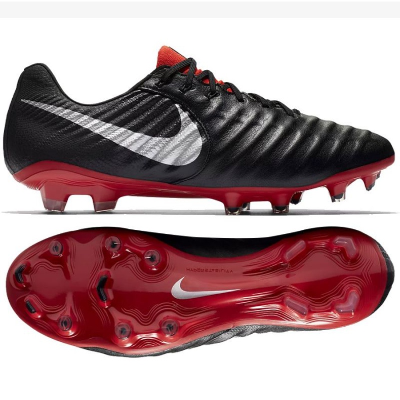 Chaussures de football Nike Tiempo Legend 7 Elite Fg M AH7238-006 le noir le noir