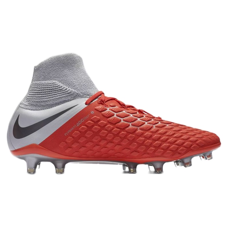 Nike Hypervenom Phantom 3 Elite Dynamic Fit Fg M AJ3803-600 chaussures de football le noir rouge
