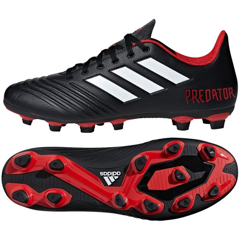 Chaussures de foot Adidas Predator 18.4 le noir