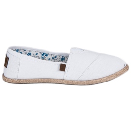 Mckeylor Espadrilles à enfiler blanches