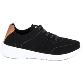 Filippo Chaussures de sport nouées noir