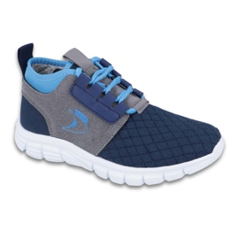 Chaussures enfants Befado jusqu'à 23 cm 516X035 bleu gris bleu marine