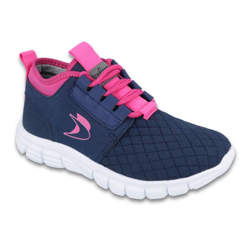 Chaussures pour enfants Befado jusqu'à 23 cm 516Y034 rose bleu marin