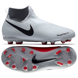 Chaussures de football Nike Phantom VSN Academy DF FG Jr AO3287-060 blanc