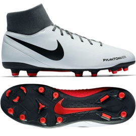 Nike Phantom Vsn Club Df Mg Jr AJ6959-060 chaussures de football blanc blanc
