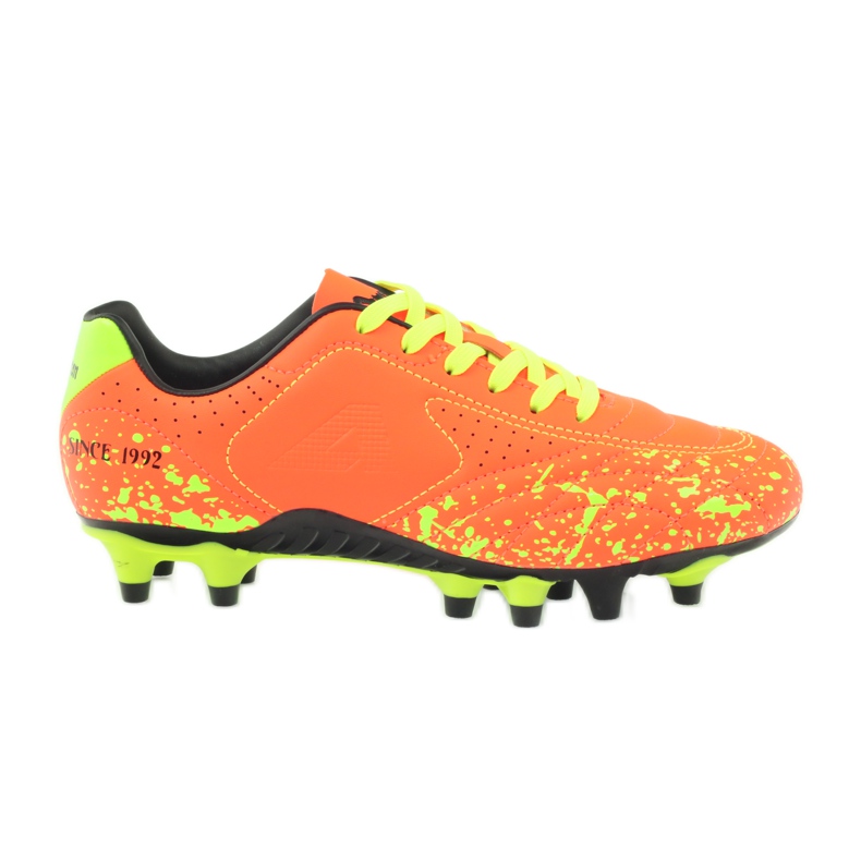 American Club American ADI chaussures de sport à crampons pour enfants orange 170611 oranges et rouges