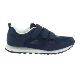 American Club Chaussures de sport américaines ADI pour femmes 1754 bleu marin