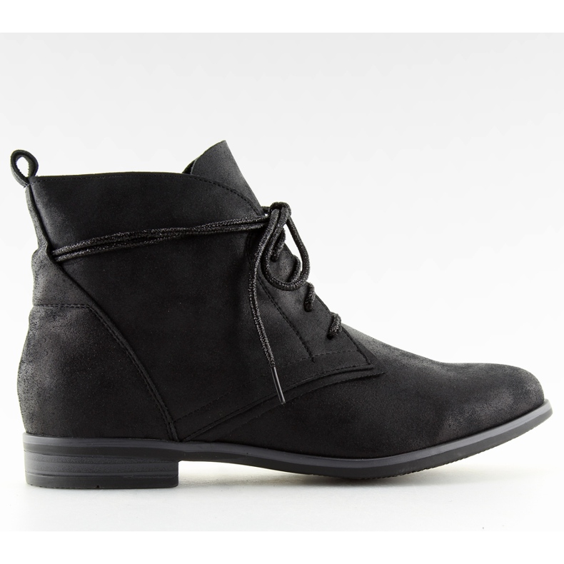 Bottines noires à lacets K-91 noir le noir Bottines noires à lacets K-91 noir le noir