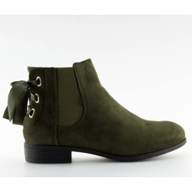 Bottines Chelsea vertes pour femmes 3740 Olive
