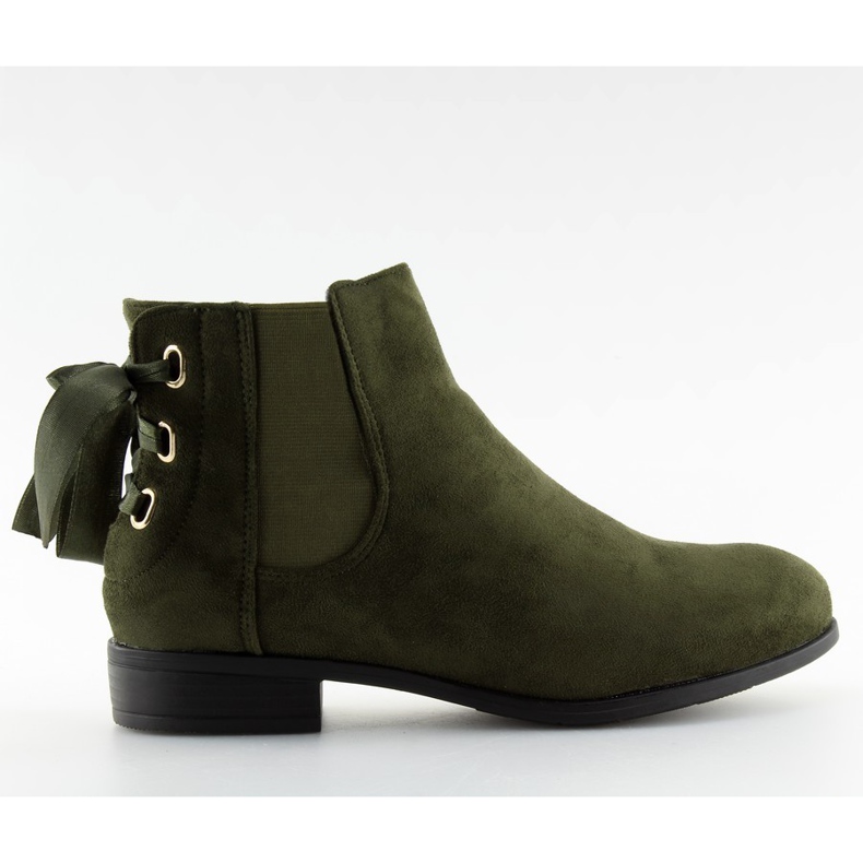 Bottines Chelsea vertes pour femmes 3740 Olive