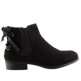 Bottines Chelsea noires pour femmes 3740 Noir