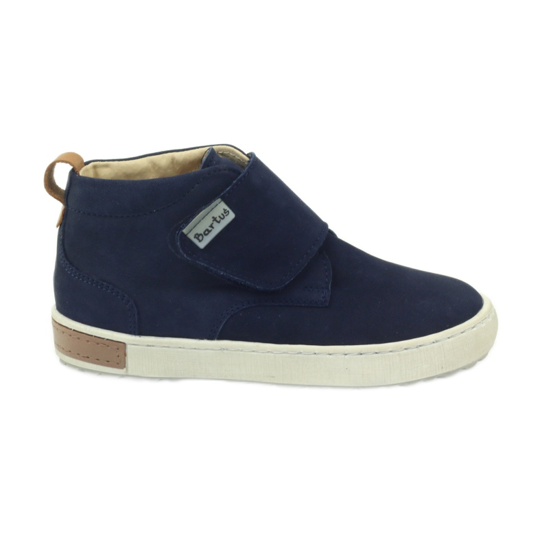 Bottines Velcro Bartuś 164 bleu marine