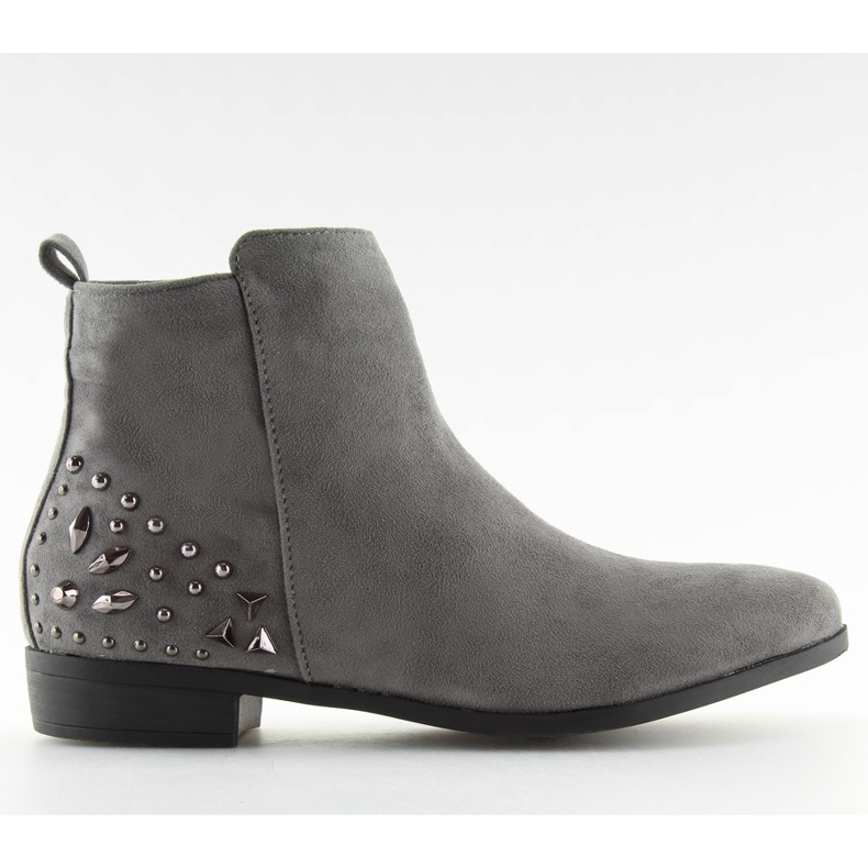 Bottes Jodhpur grises MB188-112 grises