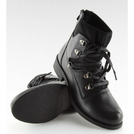 Bottines cloutées noires HQ8775 Noir le noir