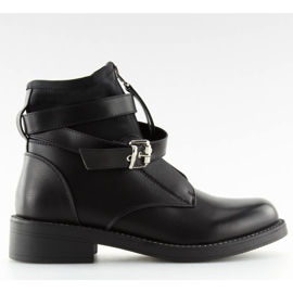 Bottines femme noires NS10P noir le noir