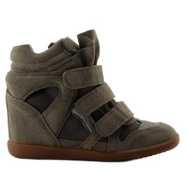 Baskets en daim 6040 D. Gris