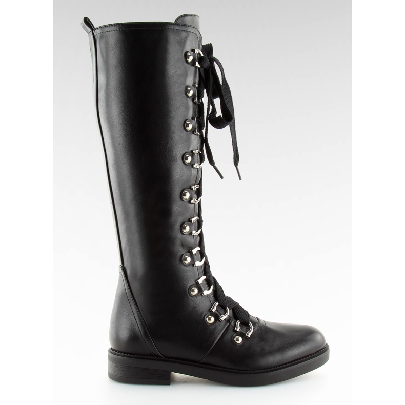 Bottines noires à lacets NC281 noir le noir